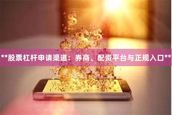 **股票杠杆申请渠道：券商、配资平台与正规入口**